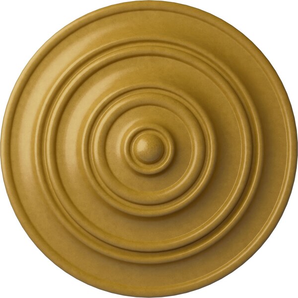 Ekena Millwork Classic Ceiling Medallion (Fits Canopies up to 4 1/8"), 13 1/4"OD x 1/2"P, Iridescent Gold CM13CLIGS - main